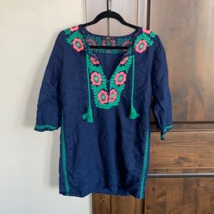 J. crew swimsuit coverup or tunic top-S